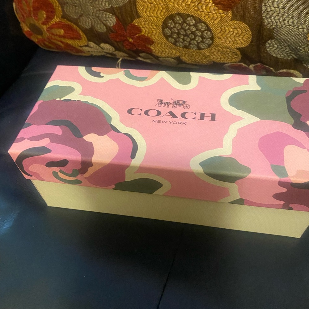 Coach light pink sunglasses